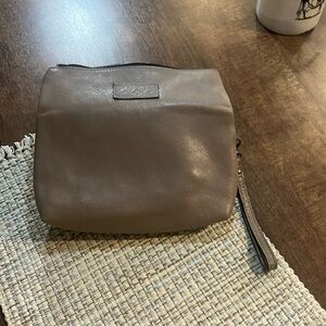 Patricia Nash leather fold over clutch handbag